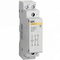 Модульный контактор  КМ20-11 2P 20А 230/230В AC |  код.  MKK10-20-11 |  IEK